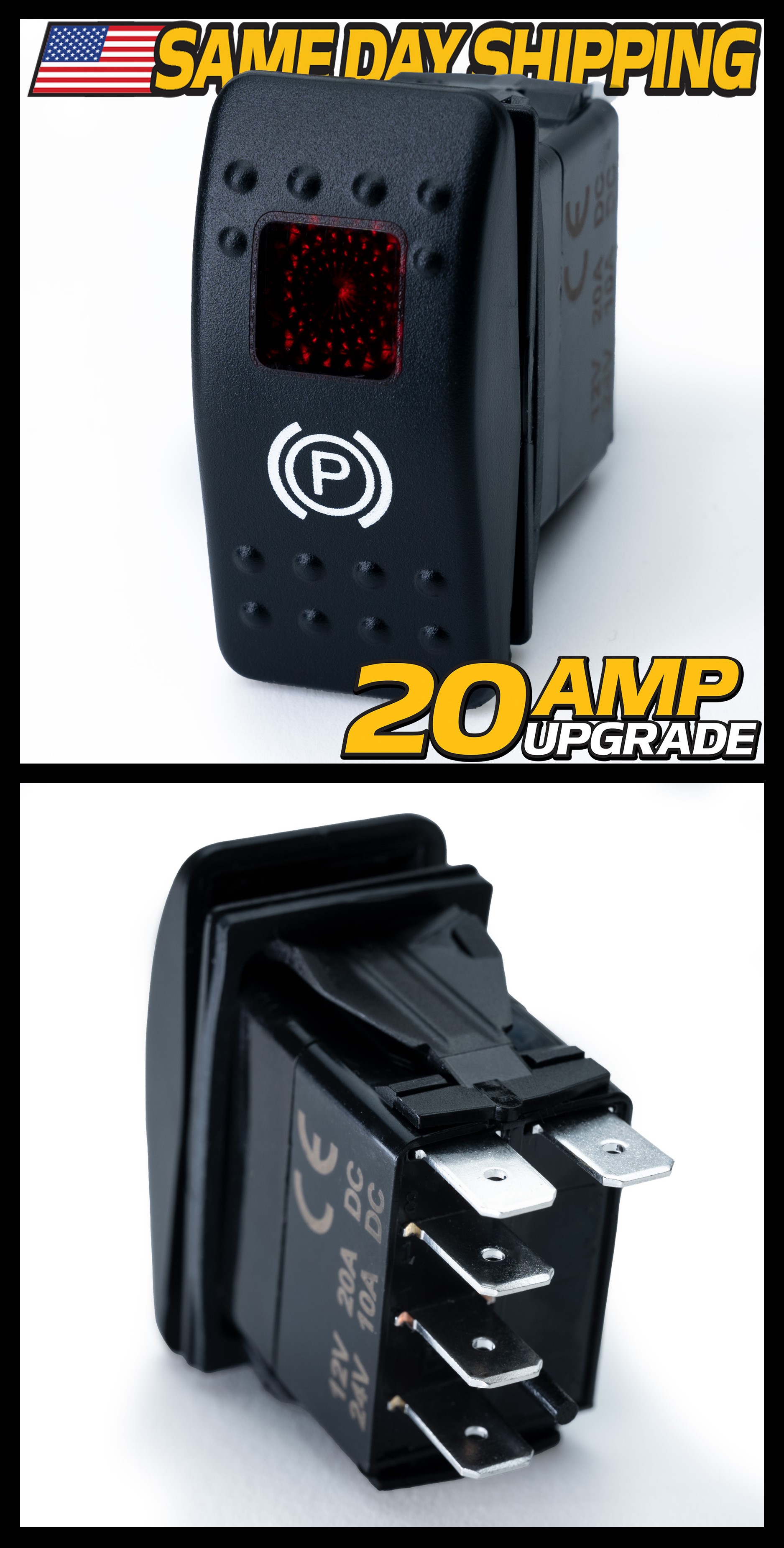 Switch モナーク/ Monark 20 Amazon.com: HD Switch 20A PTO Rocker